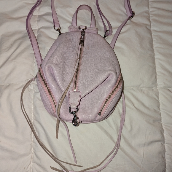 Rebecca Minkoff Pink leather backpack - Picture 6 of 13